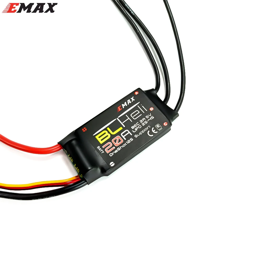 EMAX BLHeli 80A/60A/50A/40A/30A/20A/12A ESC for RC Multirotor Fixed-Wing FPV Drone QAV250 QAV210 Toy Spare Part