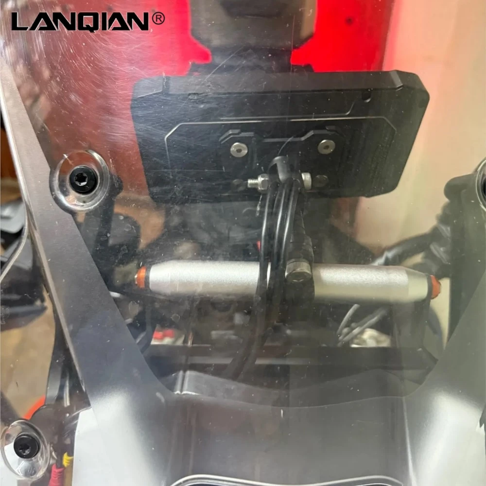 

GPS Mounting Bracket FOR 1290 SUPER ADVENTURE R S 2021-2022-2023-2024 Motorcycle Phone/ GPS mounting adapter above instruments