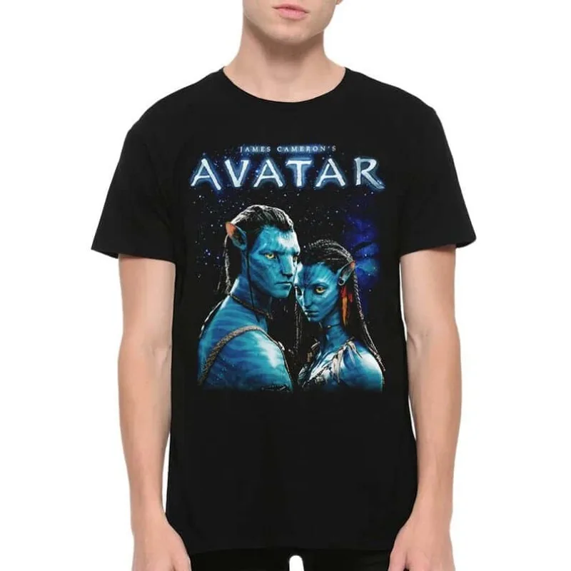 2026 Sommer Bestseller Baumwolle Neues Beliebtes Avatar-Film Erwachsenen- und Kinder-Mode Freizeit Bequemes Sport-T-Shirt Geschenk