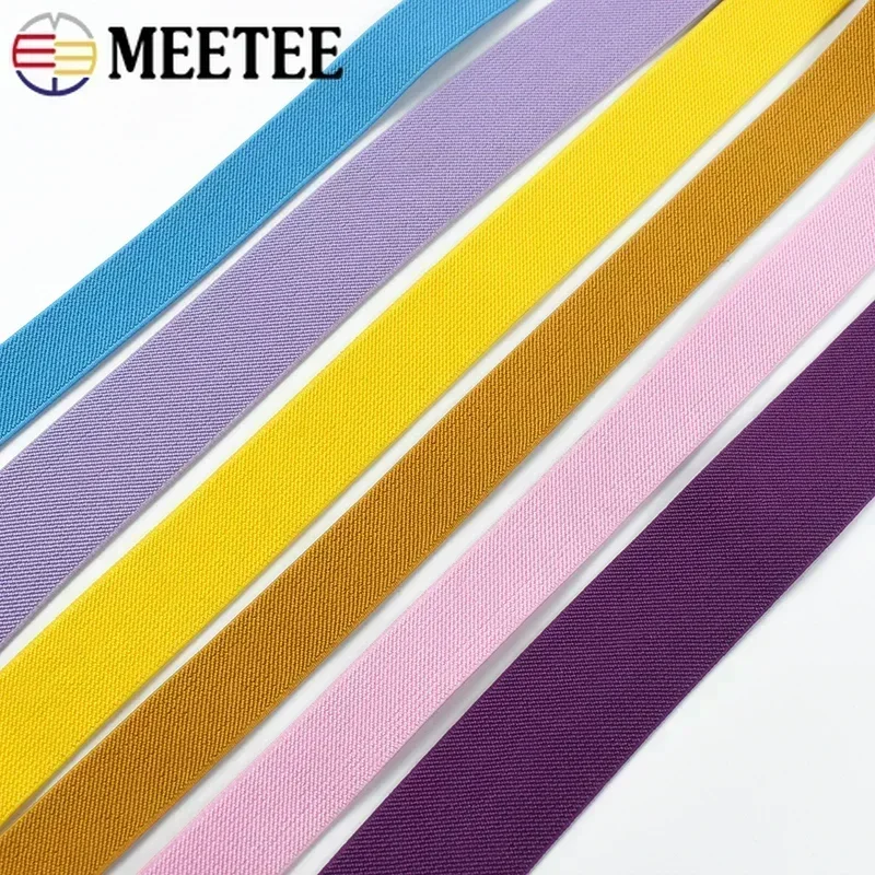 2/5/10Meters 38mm 1.5mm Thick Elastic Bands for Sewing Elastic Webbing Ribbon Shoes Pants Rubber Belt Tape DIY AccessorIES