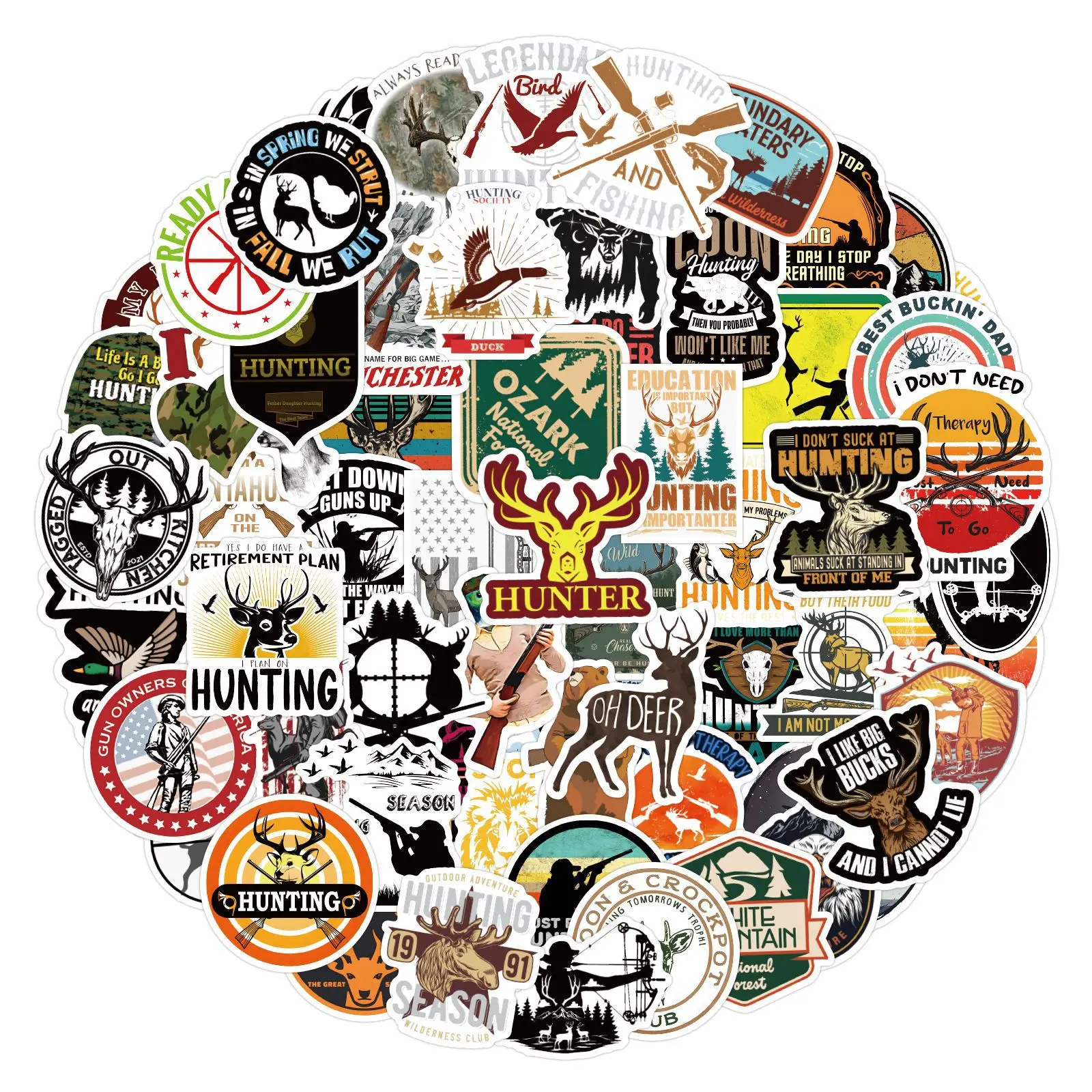 10/55/110PCS Jacht Cartoon Stickers Jacht en Doden Sticker Plakboek DIY Laptop Gitaar Auto Fiets skateboard Graffiti Decals