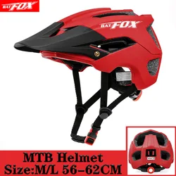 BATAFOX CE CPSC Casco da ciclismo ultraleggero per bicicletta Casco da ciclismo in stampo, Casco integrale MTB, Casco Bicicleta, Casco da bici da strada