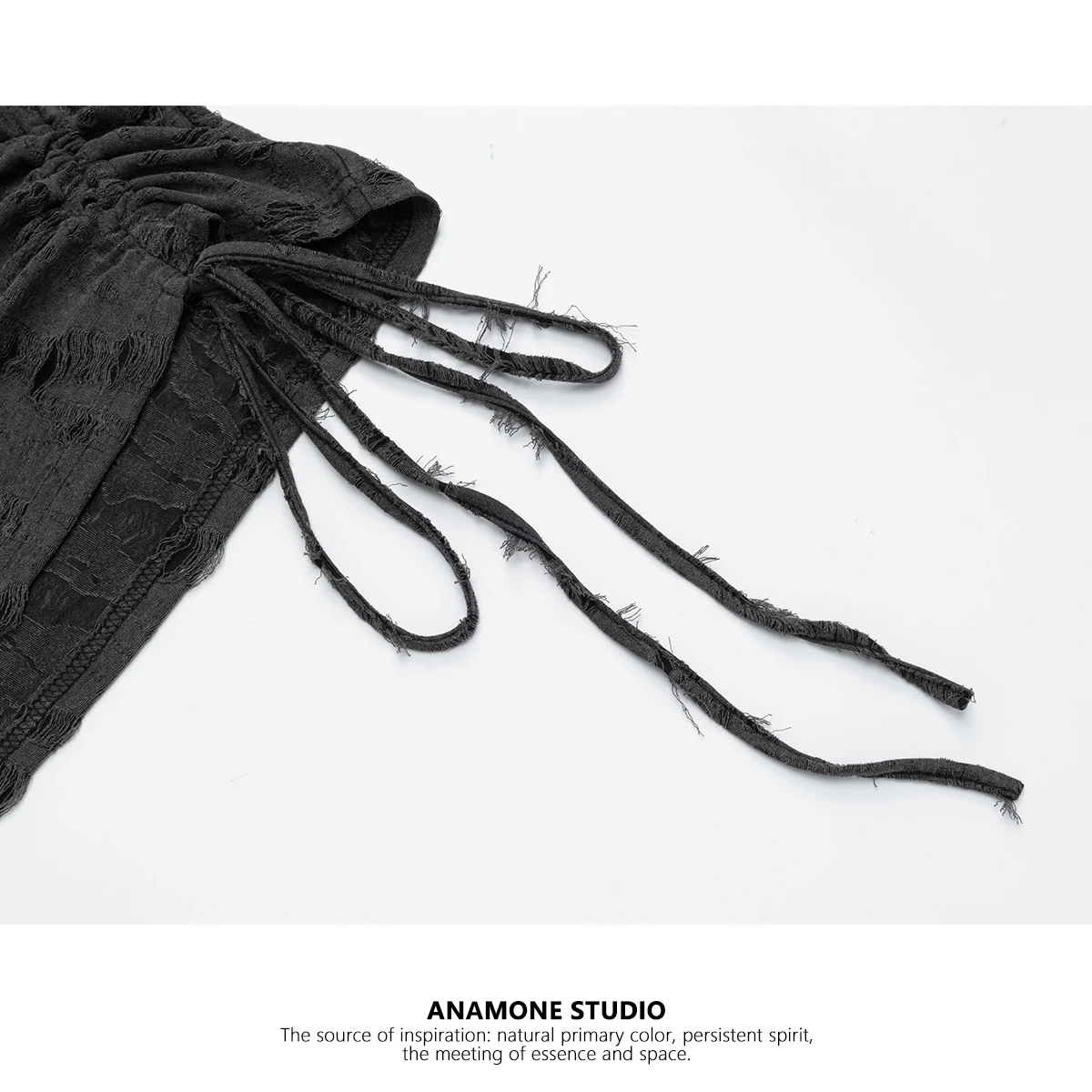 ANAMONE Women gothic punk T-shirt Hanging Neck Piercing T-shirt For Women, Summer 2025 American High Street Spicy Girl Design