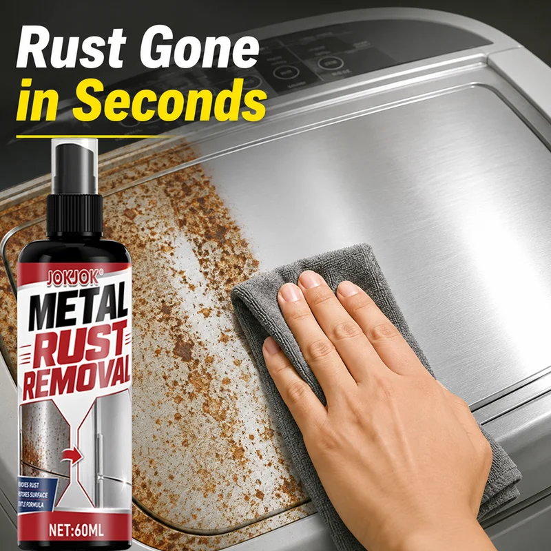 60ML Car rust remover car wheel care quick remover car exhaust pipe rust removal spray cleaning metal iron powder