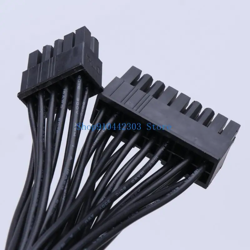 652F Mainboard 24pin Module Cable Black Flat Cable 10pin 18pin To 24pin Module Cable
