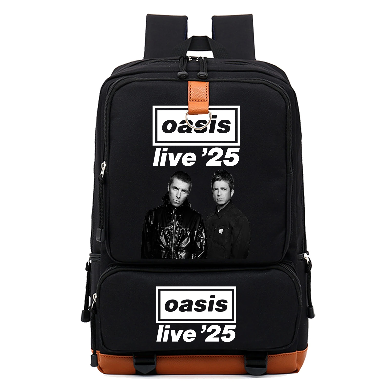 Oasis Live 25 Tour 2025 Backpack Book Bags Teen Women Men Travel Bags Laptop Mochila Gift