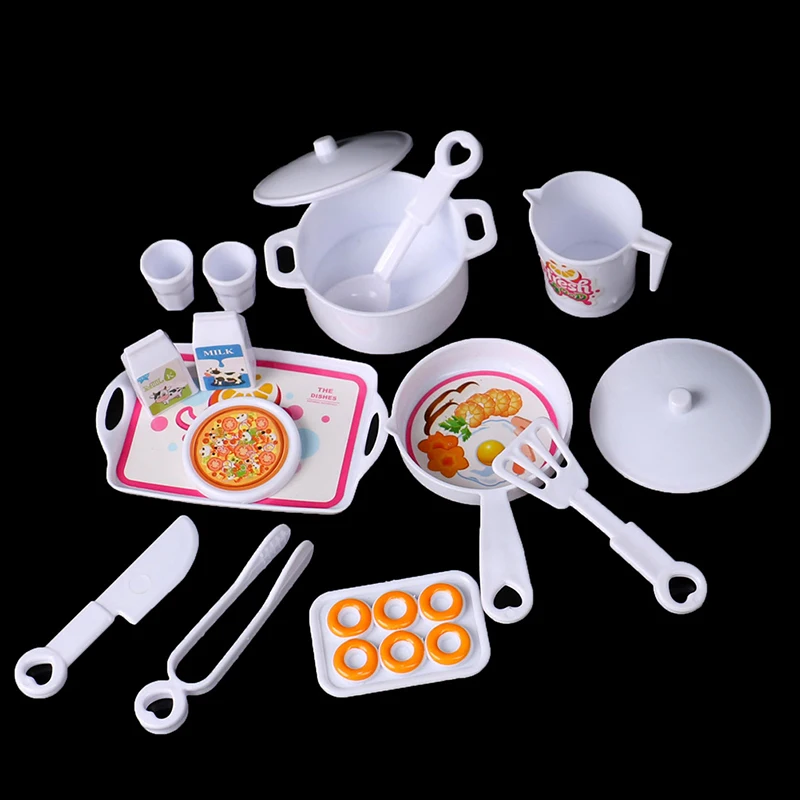 Kids Cooking House Simulation Kitchenware Pretend Play Kitchen Utensils Set Toys