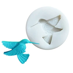 Hummingbird Silicone Mold Sugarcraft Fondant Cake Decorating Tools Cupcake Chocolate Baking Mold
