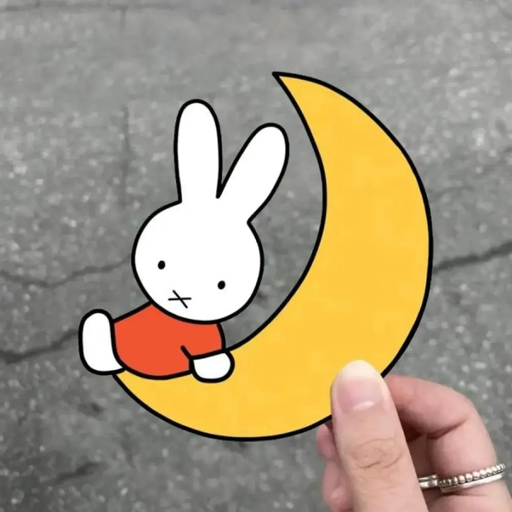 Cartoon Miffy Rabbit Stickers Multi Style and Multi Size Waterproof Anime Kawaii Car Refrigerator Stickers Accessories Gift