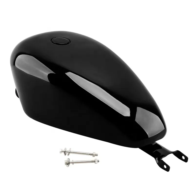 

2025 New StyleMotorcycle Accessories 14.4L 3.8 Gallon Gas Oil Fuel Tank For Harley Sportster XL Models 2007-2023 With EFI