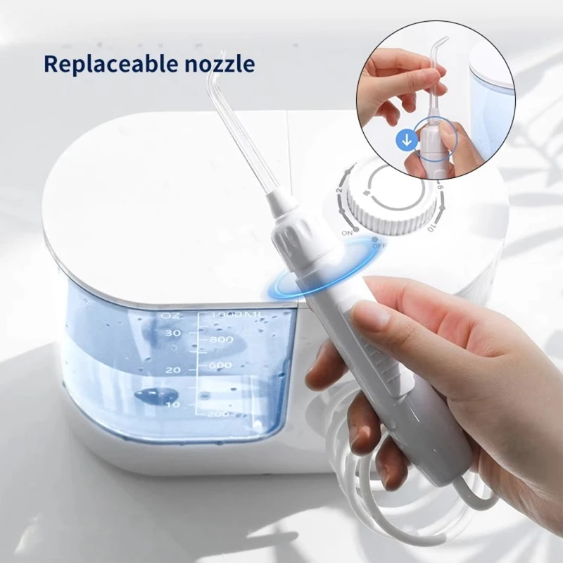 1000Ml Electric Oral Care Hygiene Dental Cleaning Tools Oral Washer Water Floss Dental Jet Washer