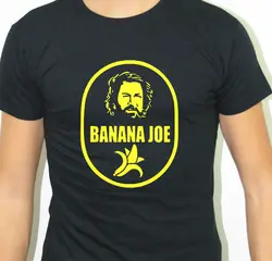 Hot New Summer Fashion T-SHIRT BUD SPENCER BANANA JOE TELEFILM CINEMA TV IDEA REGALO TUTTE LE TAGLIE Tee Shirts