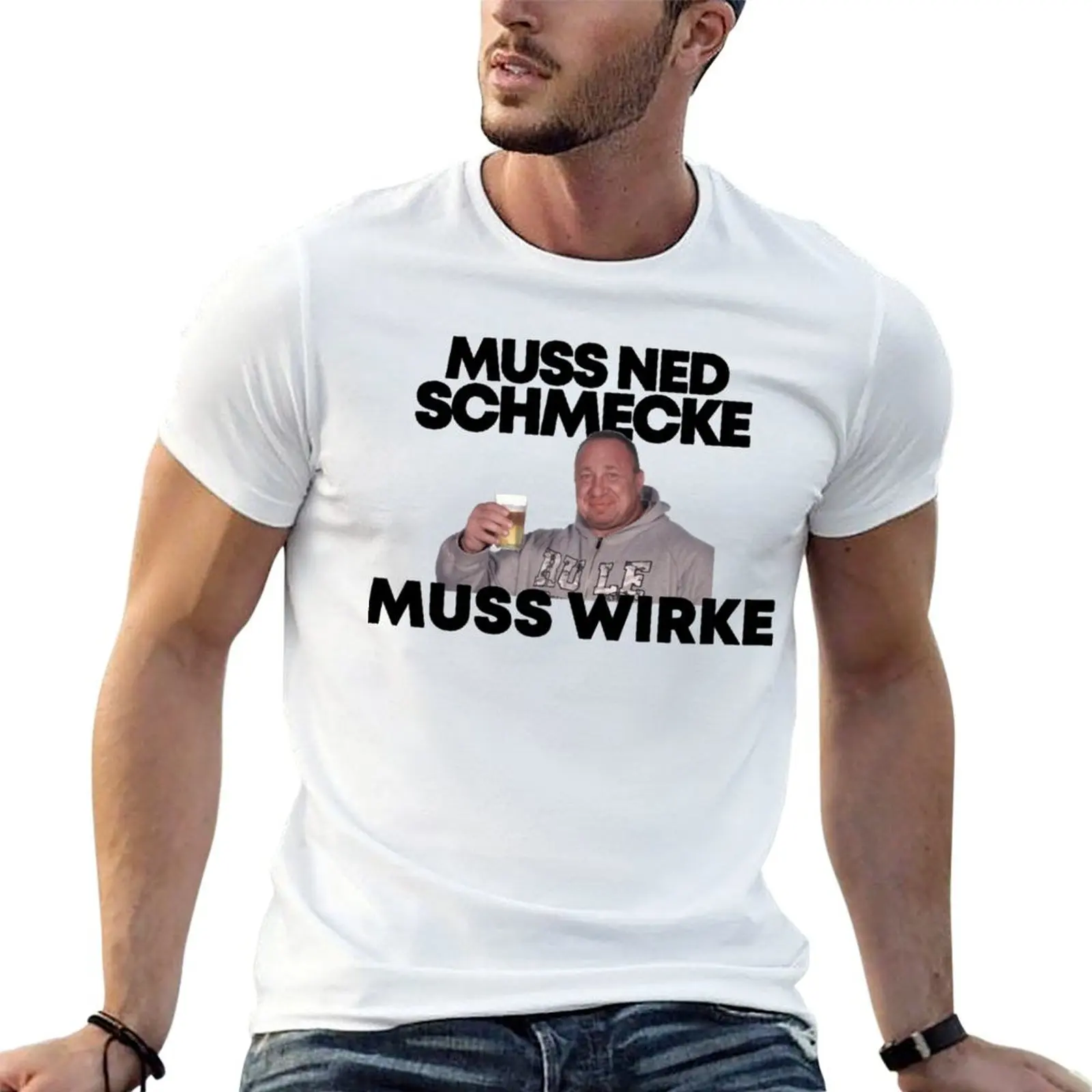 Camiseta Markus Ruhl Meme, camisetas divertidas con estampado de humor negro para hombre, camisetas con estampados