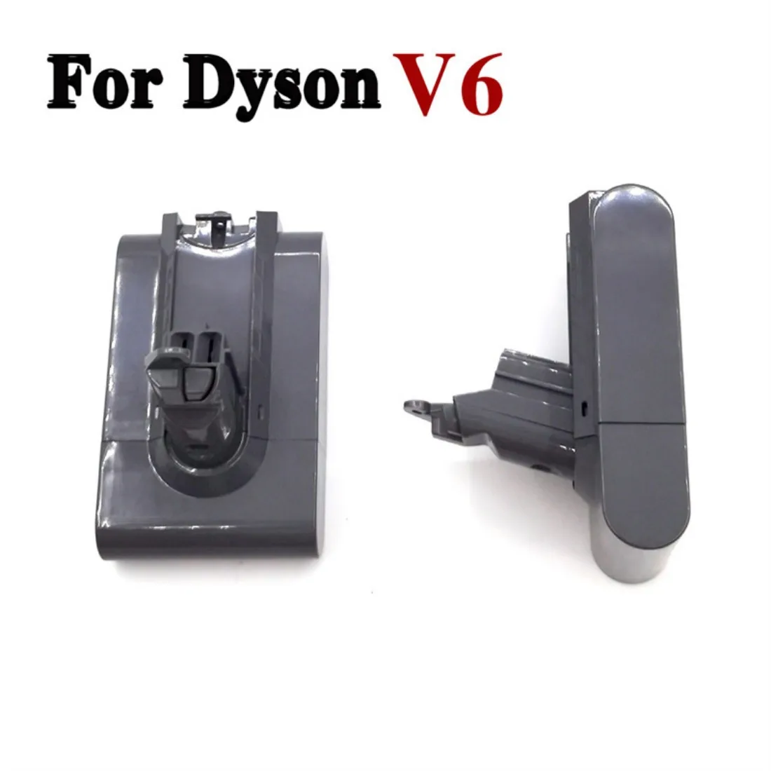 New V6 12800mAh Dyson lithium-ion battery 21.6v DC58 DC59 DC61 DC62 vacuum cleaner SV09 SV07 SV03 SV04 SV06 SV05