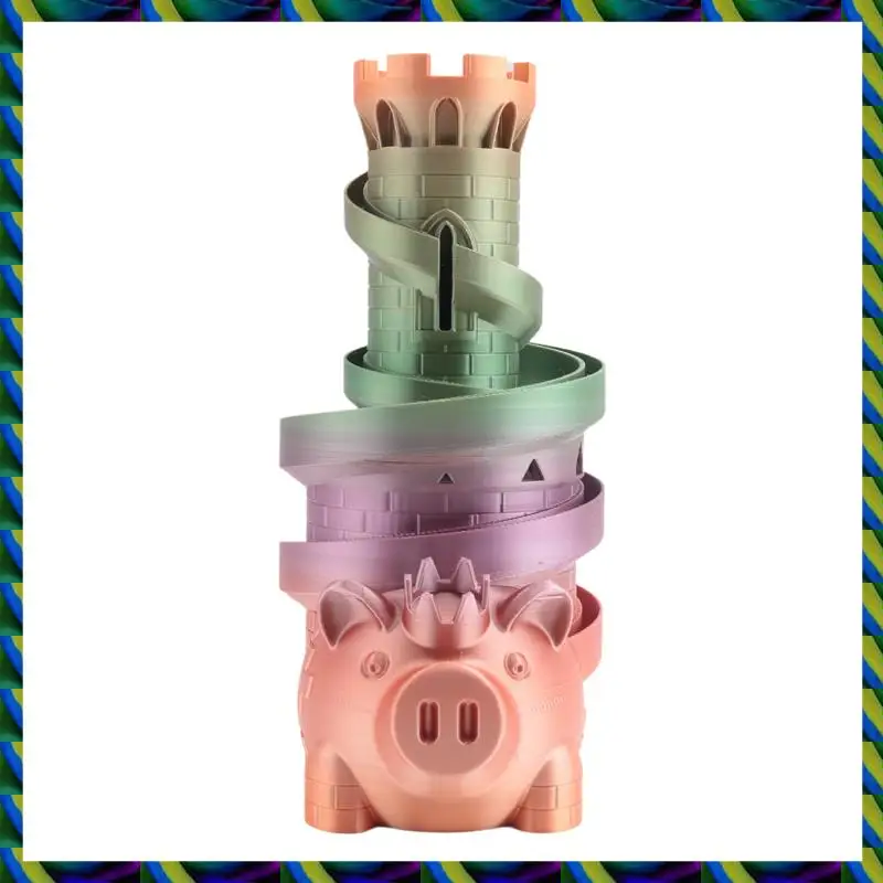 Salvadanaio quotidiano per ragazzi, salvadanaio in plastica per ragazze, salvadanaio sicuro per bambini, salvadanaio a forma di maiale per i più piccoli