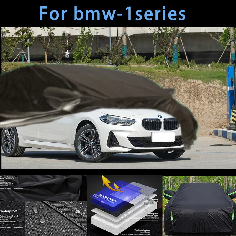 

For bmw-1series Outdoor Protection Full Car Covers Snow Cover Sunshade Waterproof Dustproof Exterior Car accessories