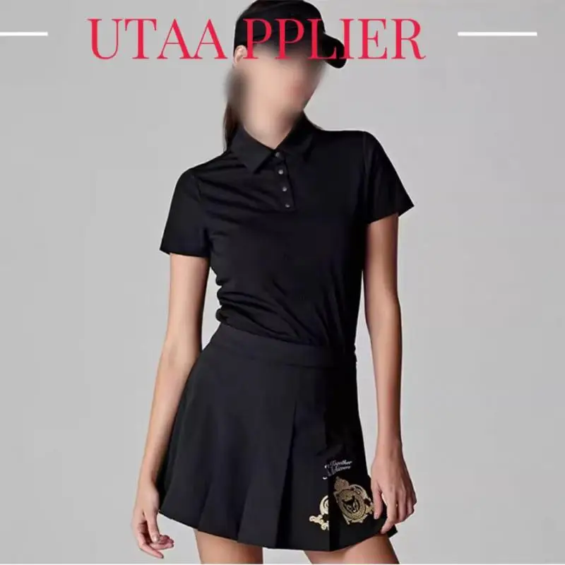 Golf Clothing Women's Short Skirt 2025 Spring And Summer New Fashion All-match Sports Skirt