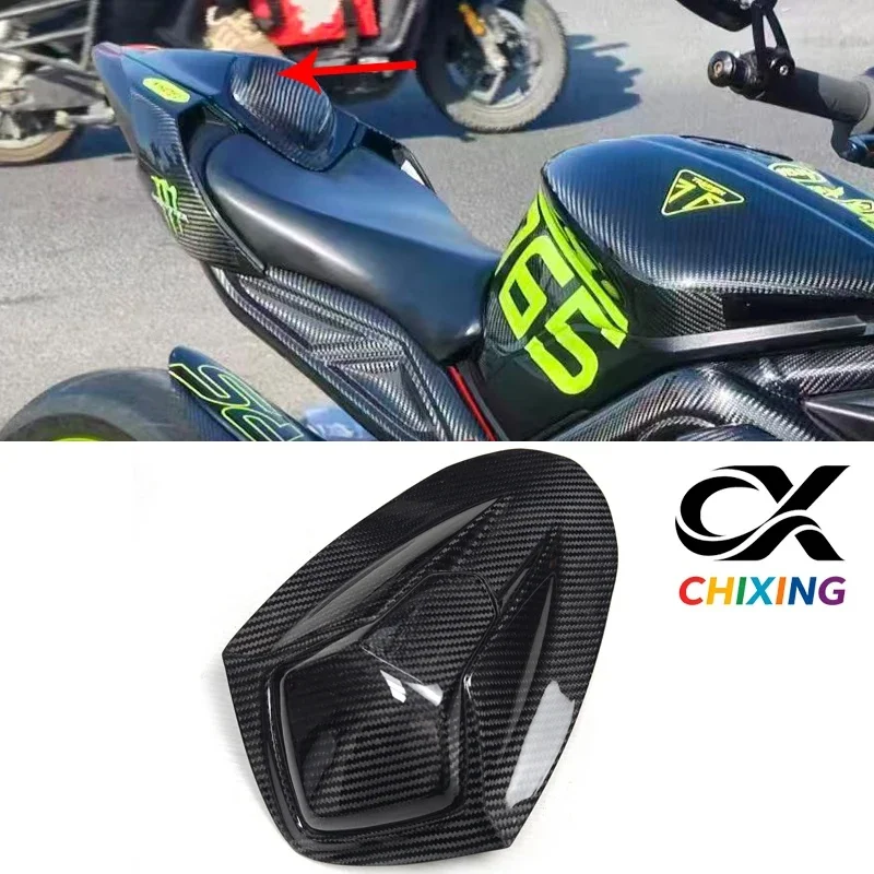 3K Dry Carbon Fiber After-Hump Suitable for Triumph 765RS 2020-2024