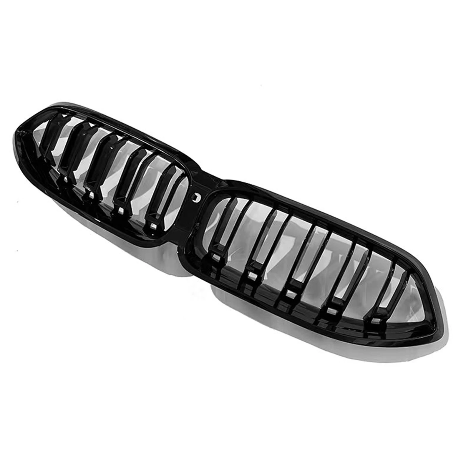 Front Grille Kidney Grill Upper Bumper Hood Double Line For BMW 8 Series G14 G15 G16 2022-2024 M Sport