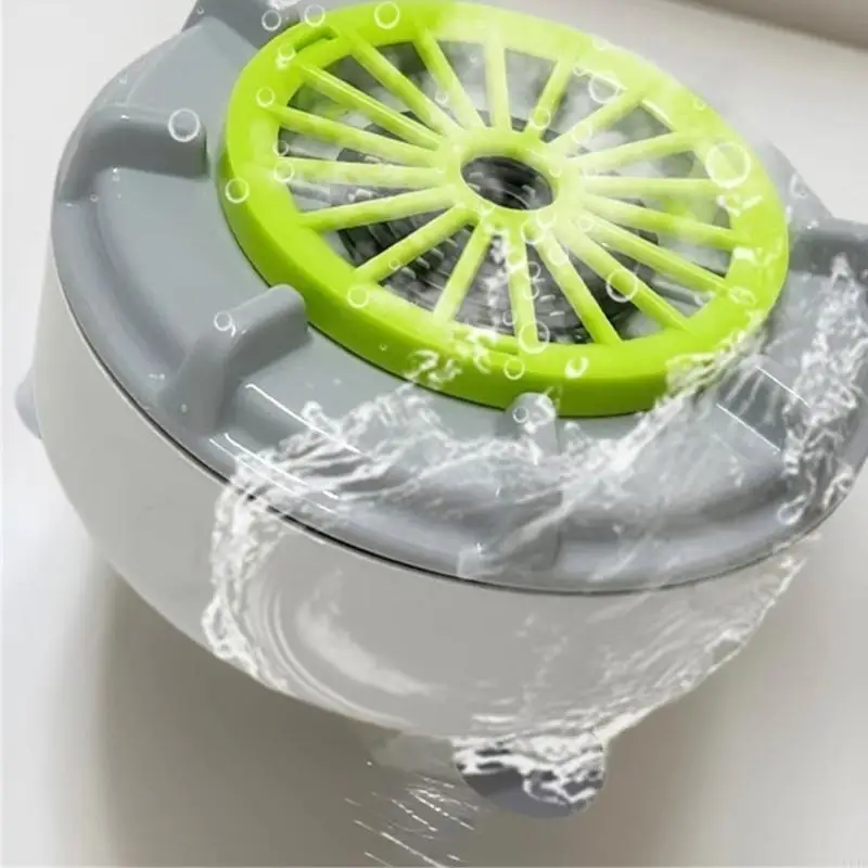 U1JE 휴대용 자동 세탁기 스피너 기계 과일 및 야채 세탁기 과일 및 야채 와셔 액세서리