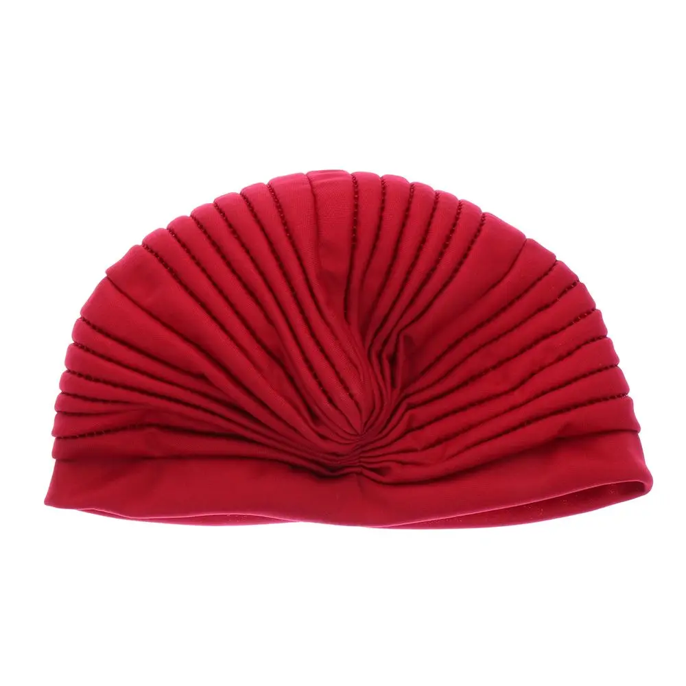 Gorro musulmán para mujer, Bandana para la pérdida de cabello, turbante elástico para quimio, nuevo estilo