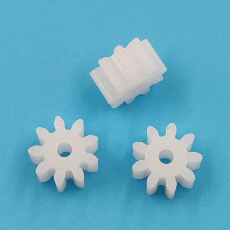 92A Plastic Pinon 9 Teeth OD=8.5mm Thick 4.8mm POM Gear 9T 0.8M 9z DIY Model Parts Accessories