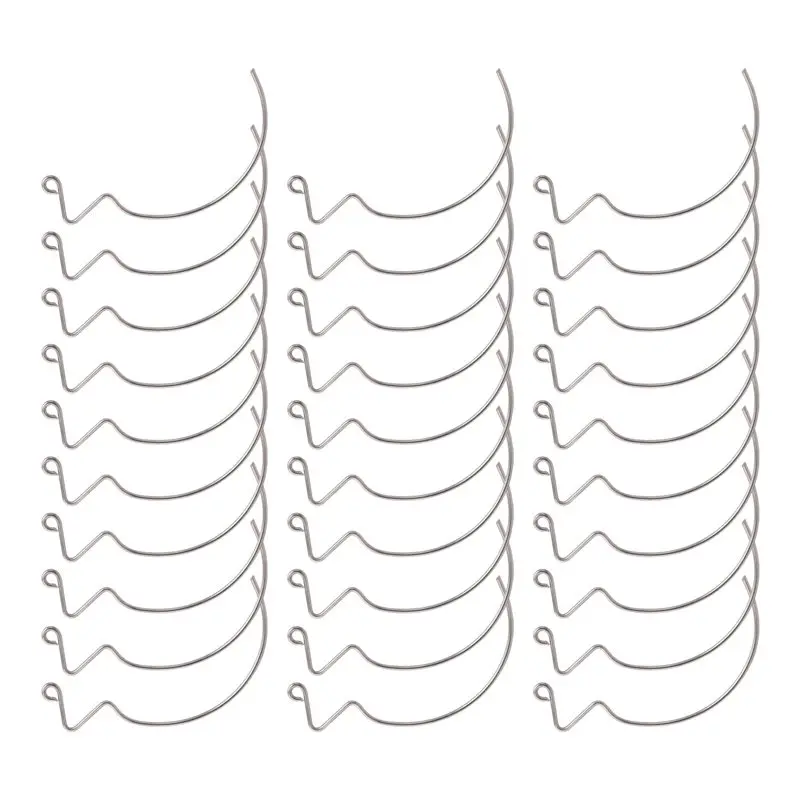 

ABMH-30 Pcs Monkey Hooks Super Hooks Stainless Steel Monkey Hooks Picture Hangers Wall Hangers Without Nails Wall Hooks
