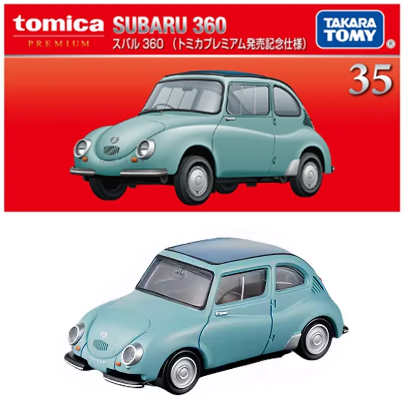 TAKARA TOMY Tomica hadiah Model Metal, mobil mainan Diecast, mobil Motor Aloi 360 SUBARU Premium TP35 terbatas untuk anak laki-laki