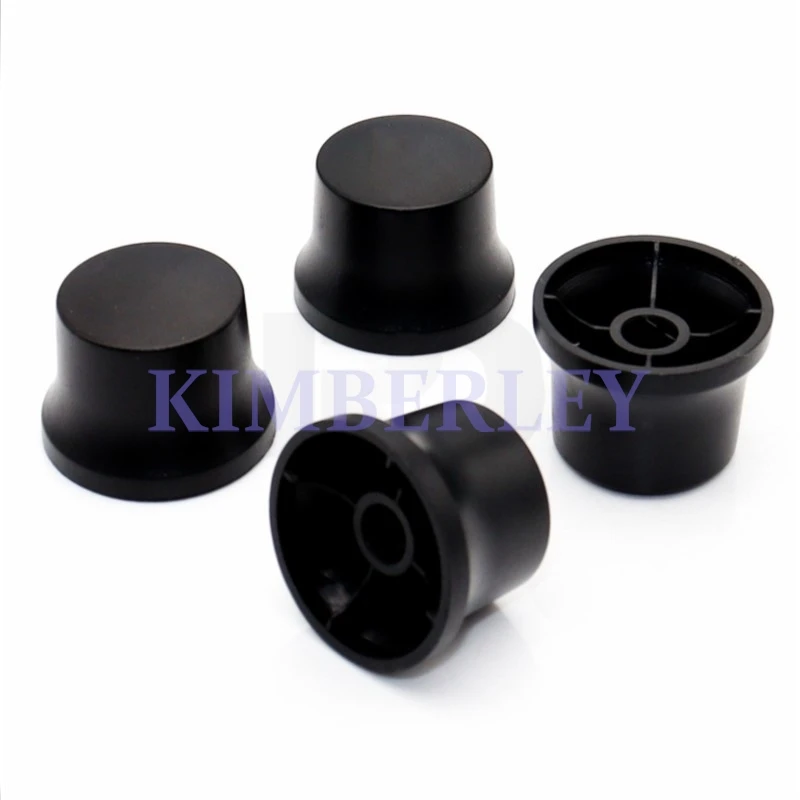 10 Piece Plastic half-shaft Knob Encoder Knob Cap D-axis Potentiometer Knob Cap 6MM Power Amplifier Knob Cap