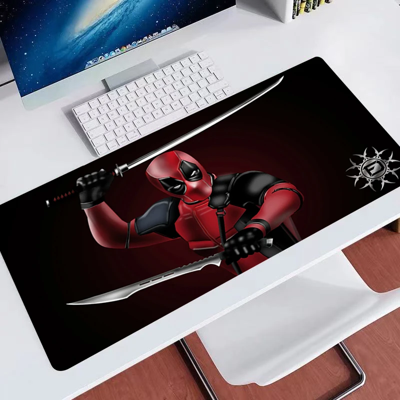 

Large Gaming Mousepad D-Deadpool Gifts Soft Mousepads Desk Pads HD PC Keyboard Mats Table Rug Colorful Computer Mousepad For LOL