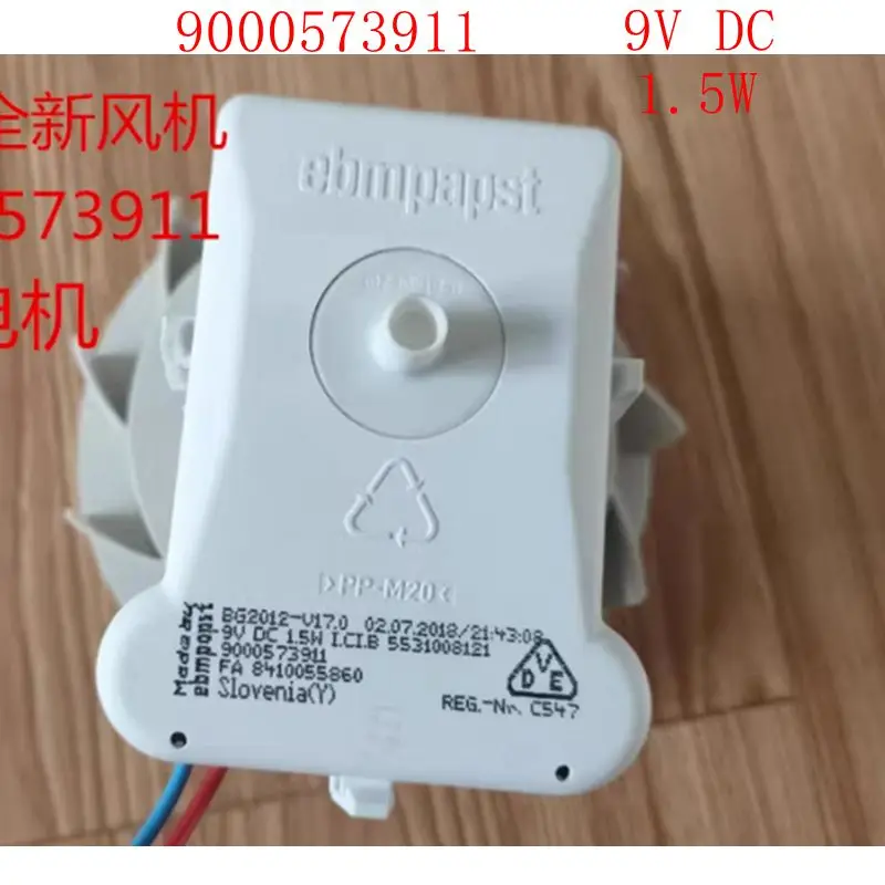 for refrigerator 9000573911 BG2012 9V fan motor