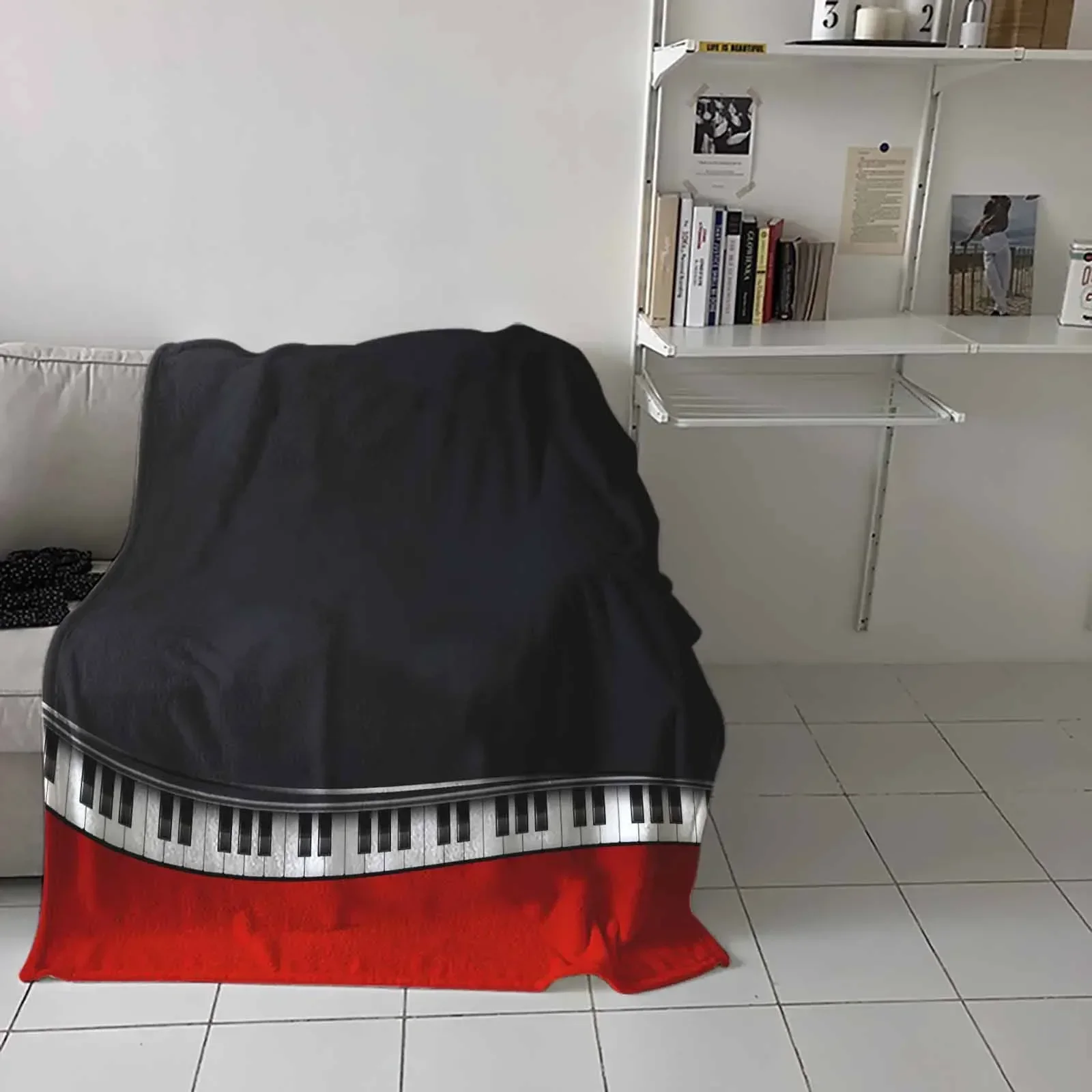 

Keys Blankets Portable Soft Throw Blanket for Bed Office Bedspread Home Decor Flannel Blanket