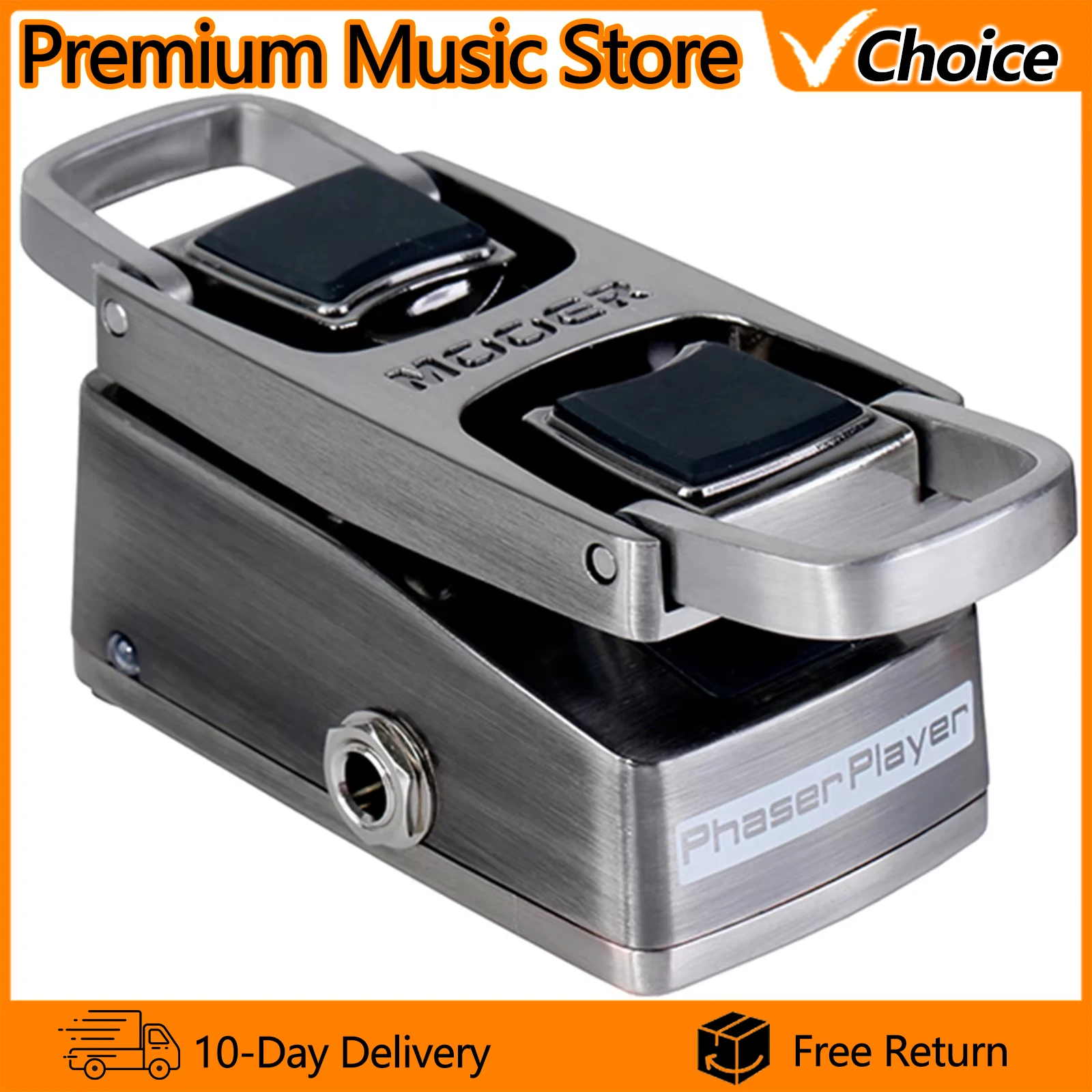 

Педаль эффектов для гитары Mooer Phaser Player WPH1, цифровой Phaser, датчик давления, True Bypass, цельнометаллическая педаль эффектов для гитары