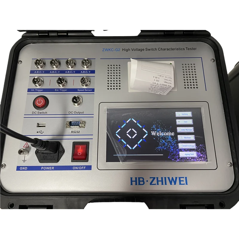ZWKC-G2 Circuit Breaker Analyzer Switching Dynamic Characteristic Tester with 1-Year Warranty