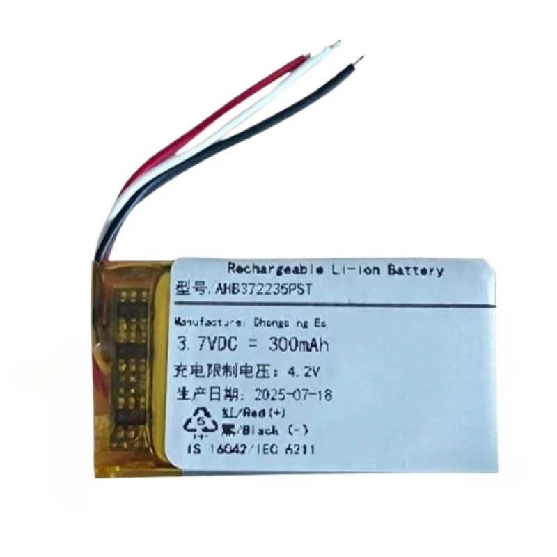 بطارية جديدة AHB372235PST 3.7 فولت 300 مللي أمبير نظام تحديد المواقع Mp3 جهاز تسجيل فيديو رقمي للسيارات PR-452035 لـ Bose QC20 لـ Quietcomfort 20 502035