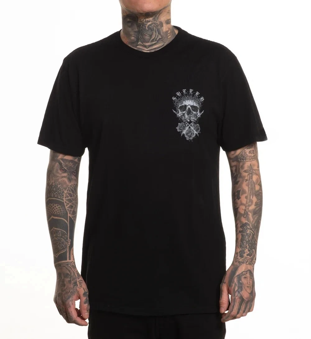 Sullen Art Collective True Artist Pin Up Tattoo Men Premium Tee THE DARKNESS High-end Luxury Unisex Style Both of Men and Women