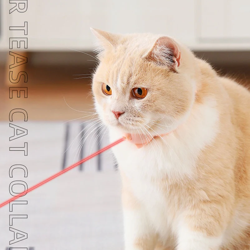 Cat Toys Laser Cat Collar Cat Self-entertainment Charging Intelligent Infrared Laser Cat Pen Pet Supplies