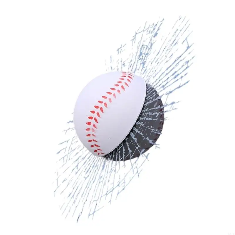 2026 New High Definition 3D Shattered Glass Effect Vehicle Window Decal For Entertaining Sports Ball Impact Prank And Look