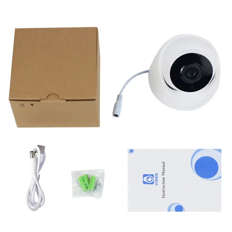 A5 V380Pro 2MP Xiaohuangren Conch Mini Wifi Wireless USB App Control IP Camera Smart PTZ 1080P HD Night Vision AI Remote Monitor