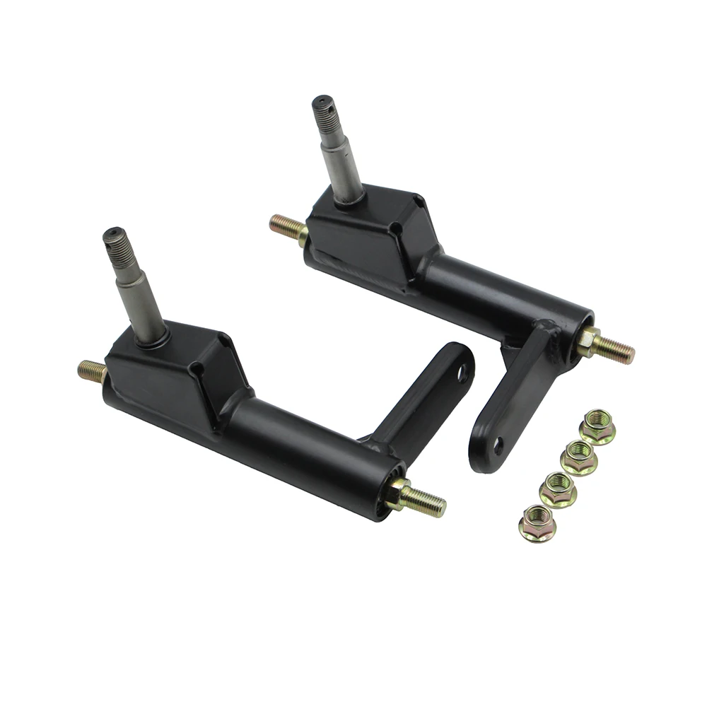 Go Kart Steering Knuckle Spindle Left & Right Set for Coleman KT196 200cc Buggy Front Wheel Spindle Assembly