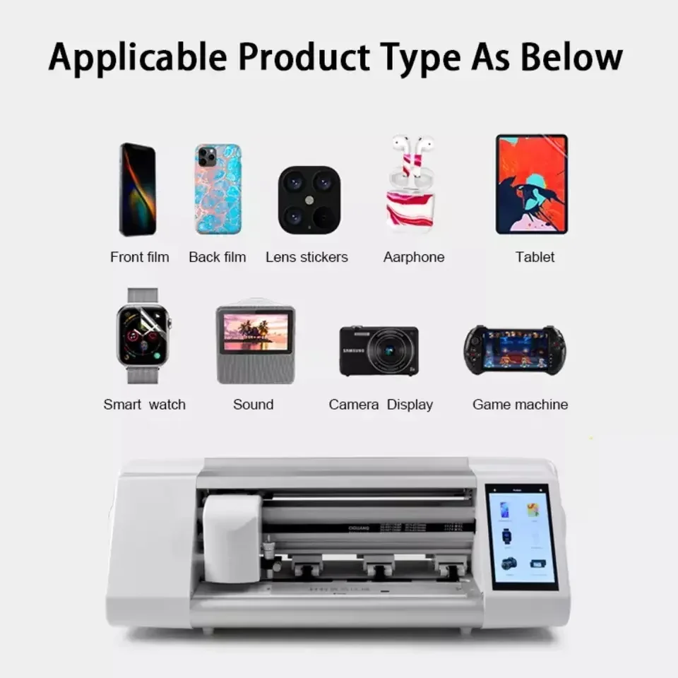 Unlimited Smart Mobile Phone TPU Screen Protector Film Making Cutter Hydrogel Film Cutting Machines