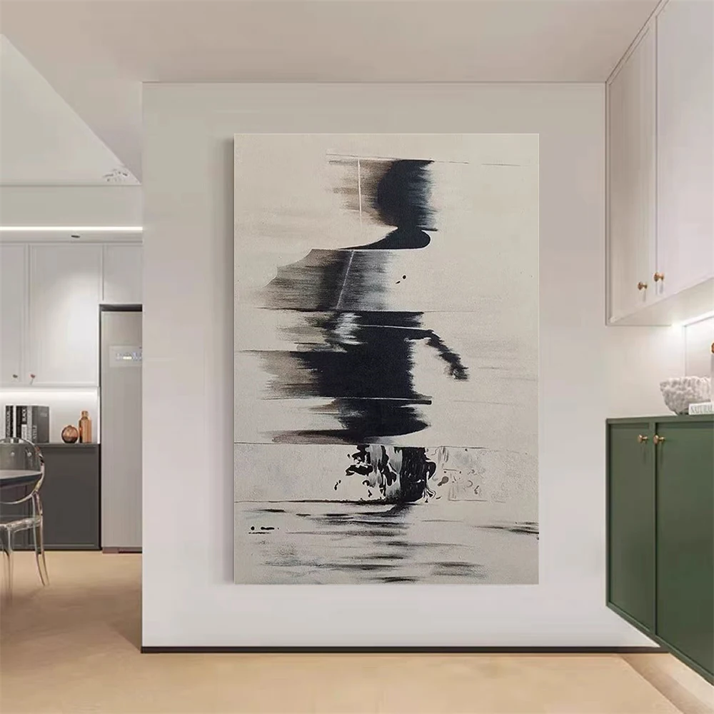

Hand Painted Oil Paintings Modern Home Decor Paintings Salon Wall Art Canvas Pictures For Living Room Deco Animal White Horse