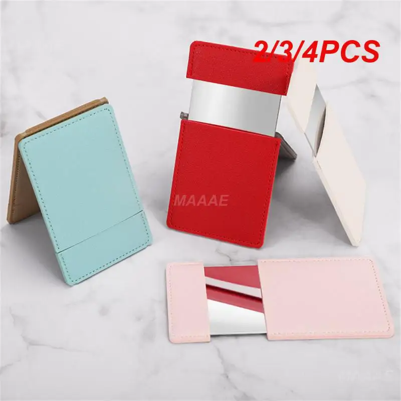 2/3/4PCS Mirror Rimless Simple Durable Safety Health & Beauty Anti-fall Practical Rectangle Portable Tool Cute Fashion