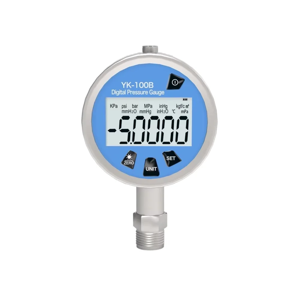 250 Bars 0.2% Accuracy Absolute  air Digital Micro Pressure Gauge with Data Logger