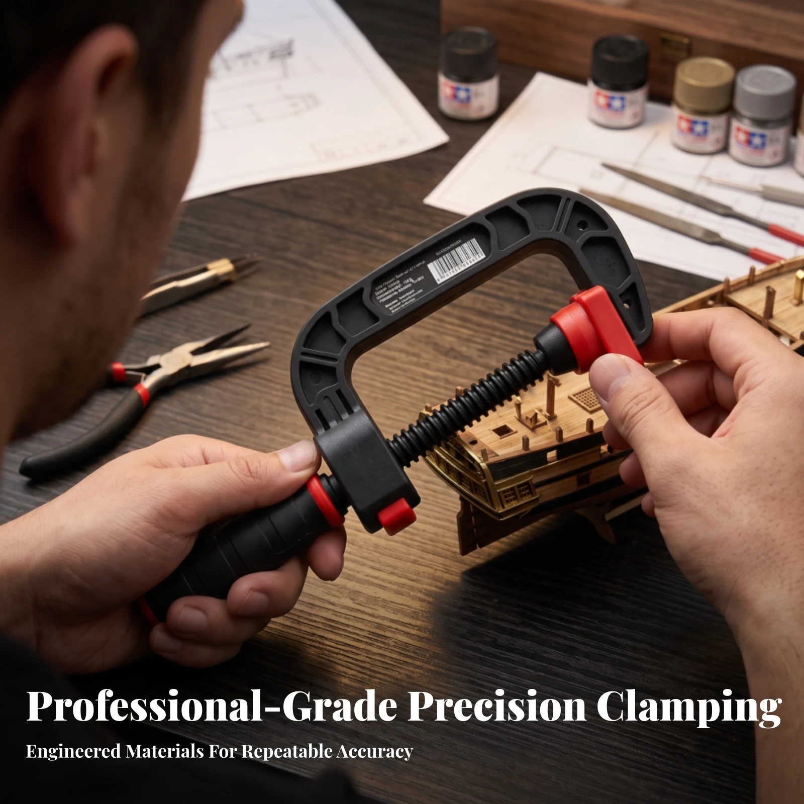 Abrazadera de Plástico en Form - Woodworking Quick Clamps reseña y precio