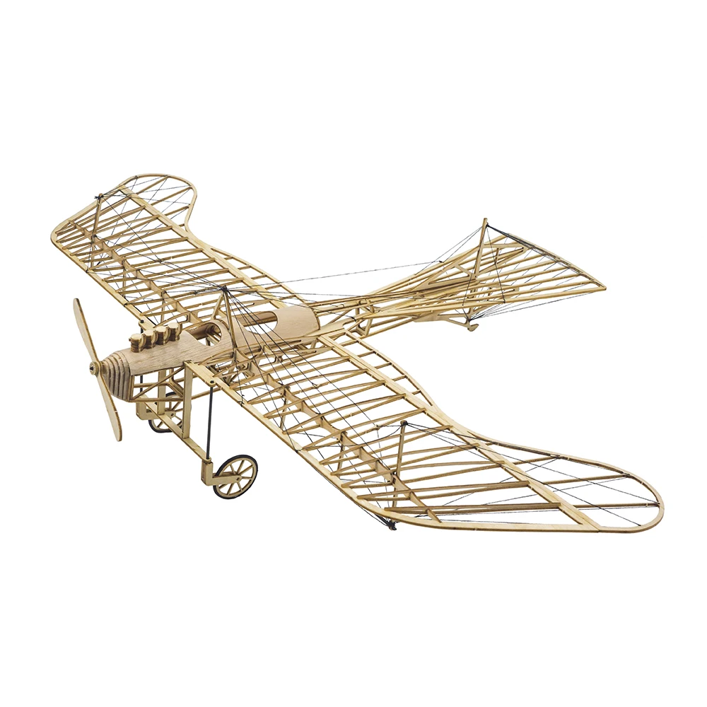 Real Hawk Etrich Taube（Dove） Scale 1:31 Aircraft Wood Solid DIY Assembly Model Set Wood Toys Ornaments Children's Gift