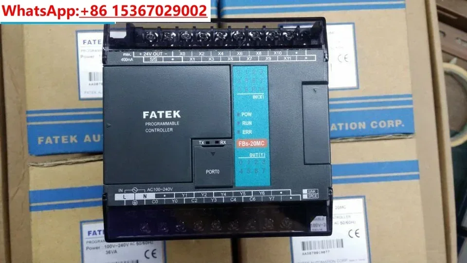 

Оригинальный ПЛК Fatek FBS-8 16 20 24 40 60 X EX EA EAT EY EYT YR YT XYR XYT Цифровые модули расширения