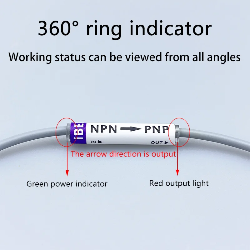 

PARMA NPN to PNP signal: PNP to NPN module, sensor, photoelectric switch, proximity switch, high and low level converter