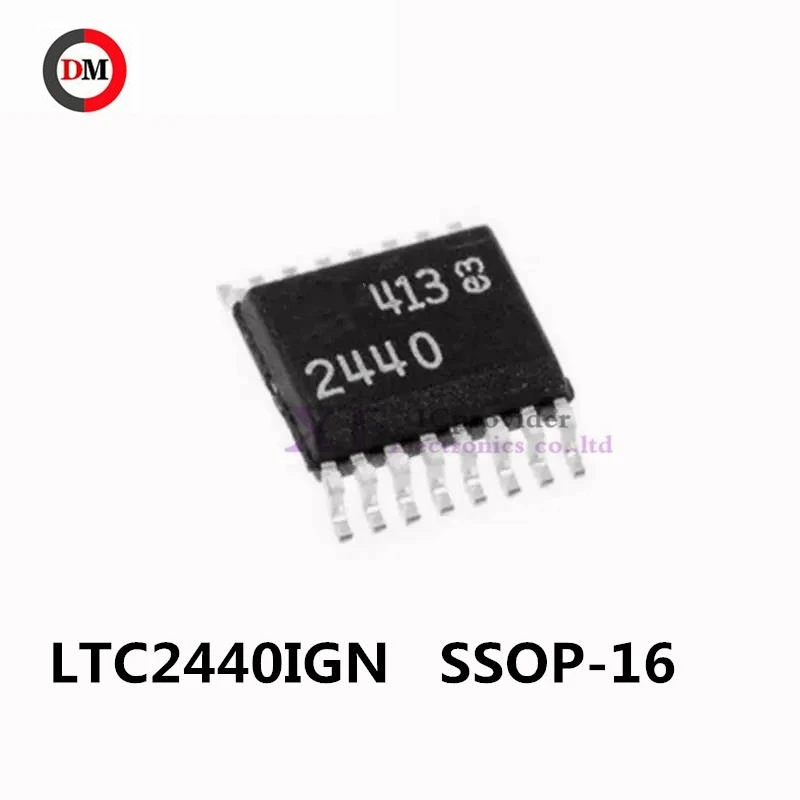 1pieces LTC2440IGN LTC2440IGN PBF 2440I LTC2440CGN LTC2440CGN PBF 2440 LT2440 SSOP16   Original Analog to digital converter