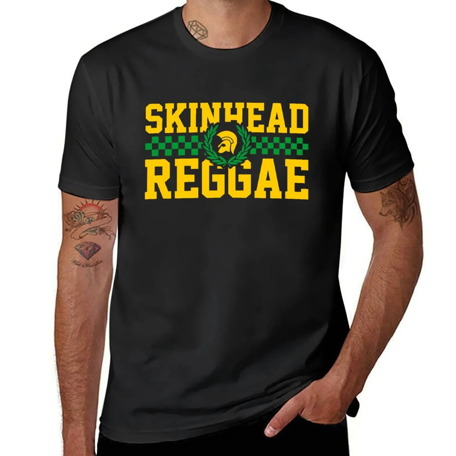 SKINHEAD REGGAE T-Shirt funnys summer clothes sweat graphics Men\'s t-shirts